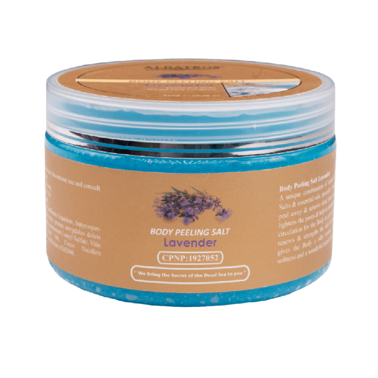 Body Peeling Salt Lavender