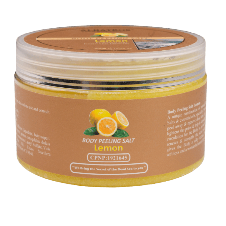 Body Peeling Salt Lemon